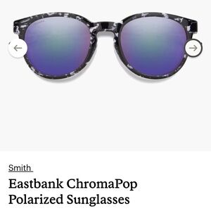 SMITH Black and Purple Sunglasses